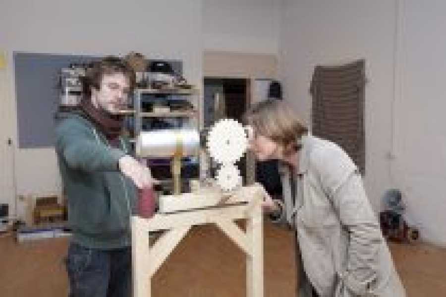 Atelierbezoek Stroom Invest 2013 foto: © Mieke Meesen, courtesy Stroom Den Haag