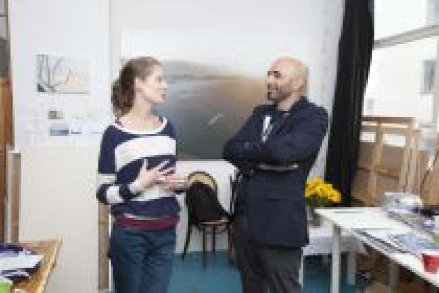 Atelierbezoek Stroom Invest 2013 foto: © Mieke Meesen, courtesy Stroom Den Haag