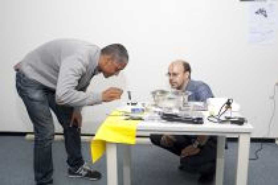 Atelierbezoek Stroom Invest 2013 foto: © Mieke Meesen, courtesy Stroom Den Haag