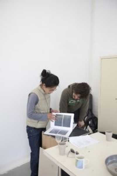 Atelierbezoek Invest Week 2011 foto: Mieke Meesen