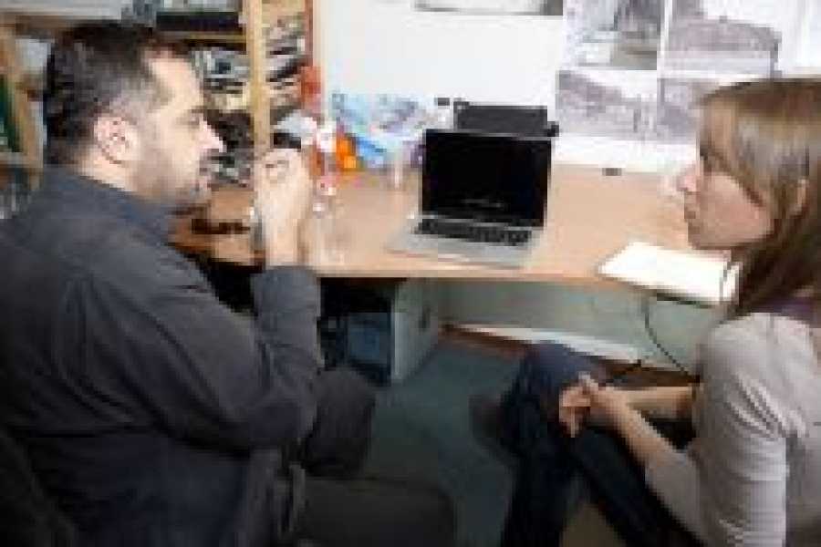 Atelierbezoek Invest Week 2011 foto: Mieke Meesen