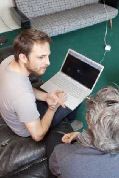 Atelierbezoek Invest Week 2011 foto: Mieke Meesen