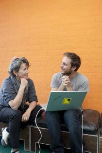 Atelierbezoek Invest Week 2011 foto: Mieke Meesen