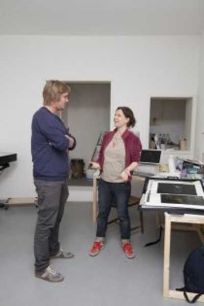 Atelierbezoek Invest Week 2011 foto: Mieke Meesen
