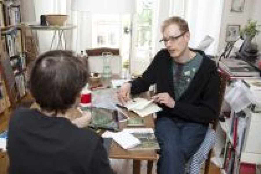 Atelierbezoek Invest Week 2011 foto: Mieke Meesen