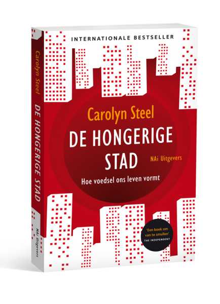 Omslag 'De Hongerige stad' door Carolyn Steel