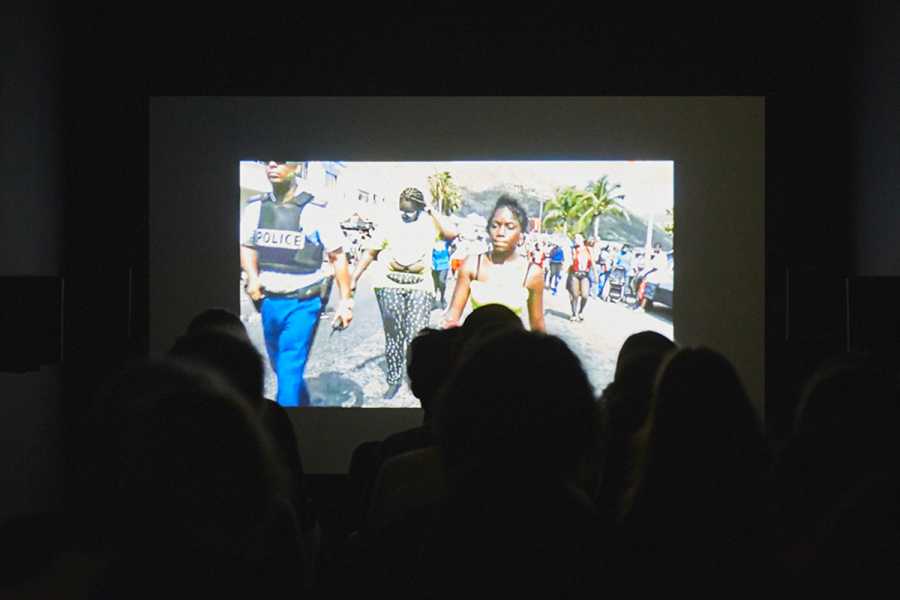 Languid Hands, 'Towards a Black Testimony: Prayer/Protest/Peace', film screening foto: Tarona Leonora, courtesy Stroom Den Haag