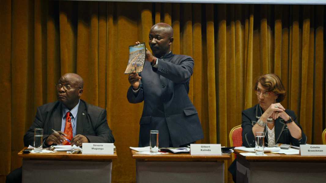 Milo Rau 'The Congo Tribunal' foto: Fruitmarket / Thomas Schneider 2017