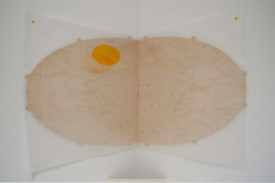 Presentatie Brigitte Louter bij Stroom, 2020 foto: Myung Feyen, courtesy Stroom Den Haag