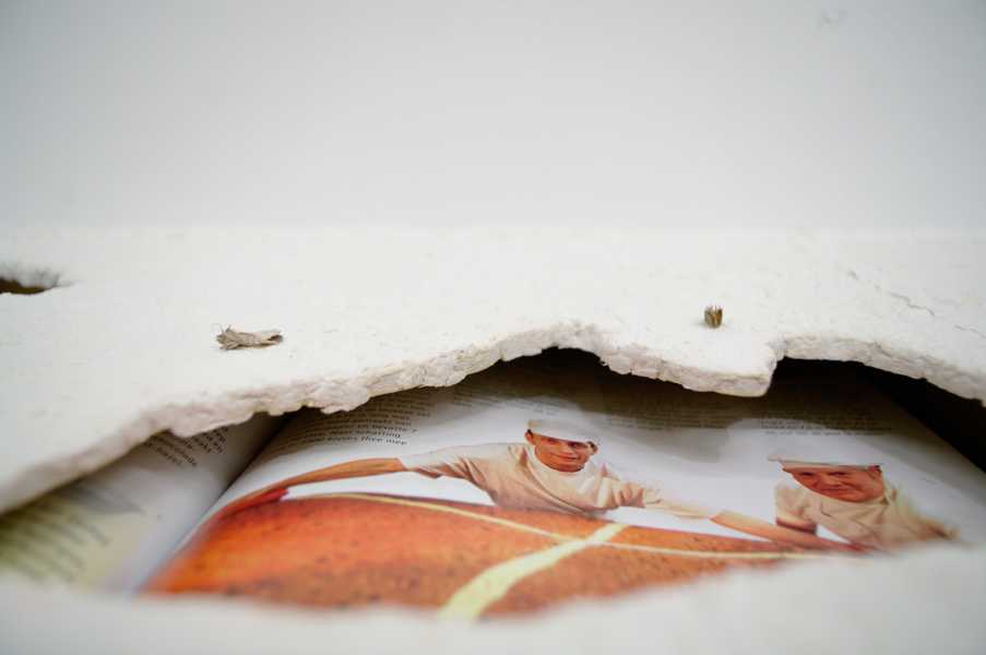 Presentatie Brigitte Louter bij Stroom, 2020 foto: Myung Feyen, courtesy Stroom Den Haag