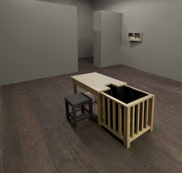 Charles van Otterdijk, 'Double Centre', 2013 foto: Gerrit Schreurs, courtesy Stroom Den Haag