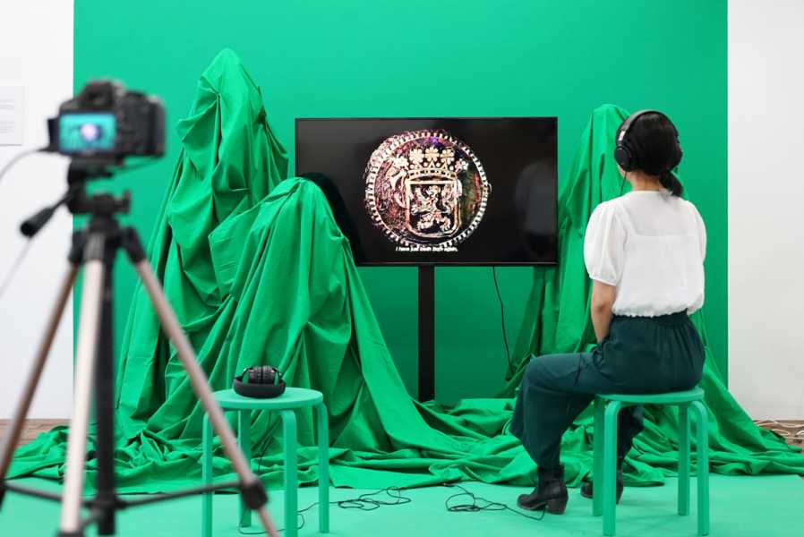 Yeon Sung, 'Matters, Acts', 2021 foto: Myung Feyen, courtesy Stroom Den Haag