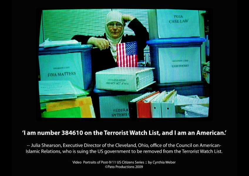 Cynthia Weber, 'I Am An American: Video Portraits of Unsafe US Citizens', video still Foto: Pato Productions 2009