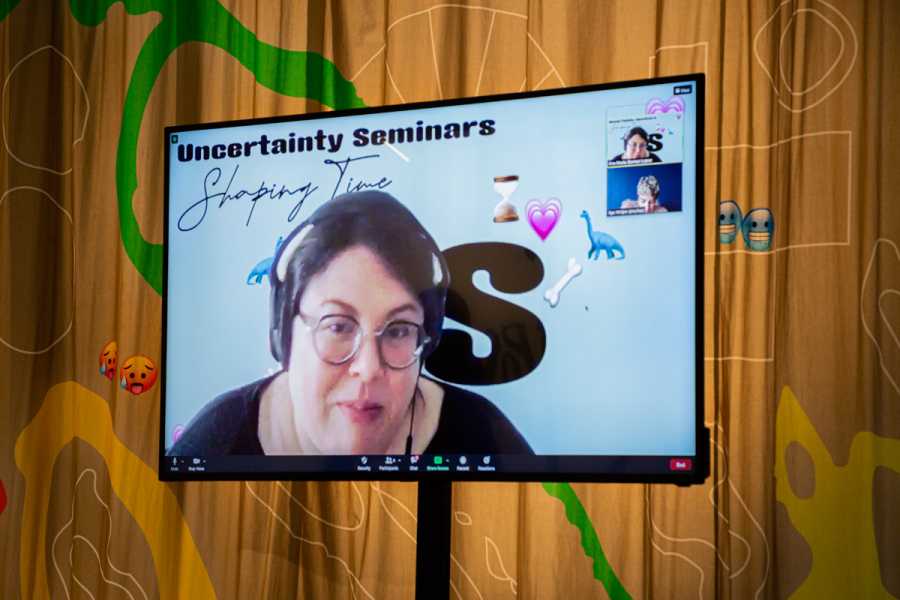 US: Shaping Time, live streaming foto: Naomi Moonlion, courtesy Stroom Den Haag