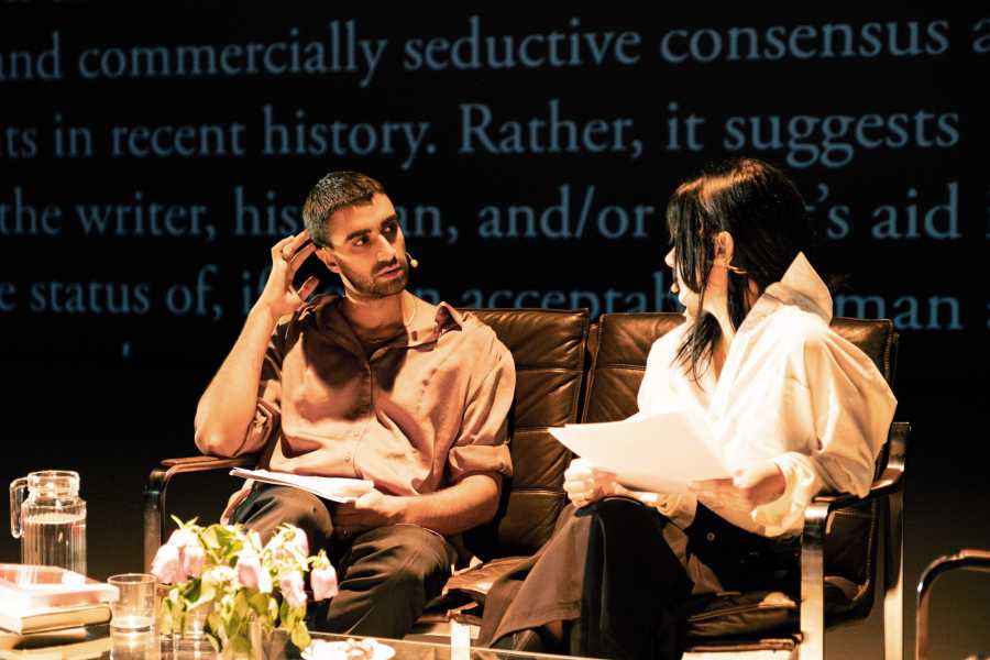 Bassem Saad en Sanja Grozdanic foto: courtesy the artist