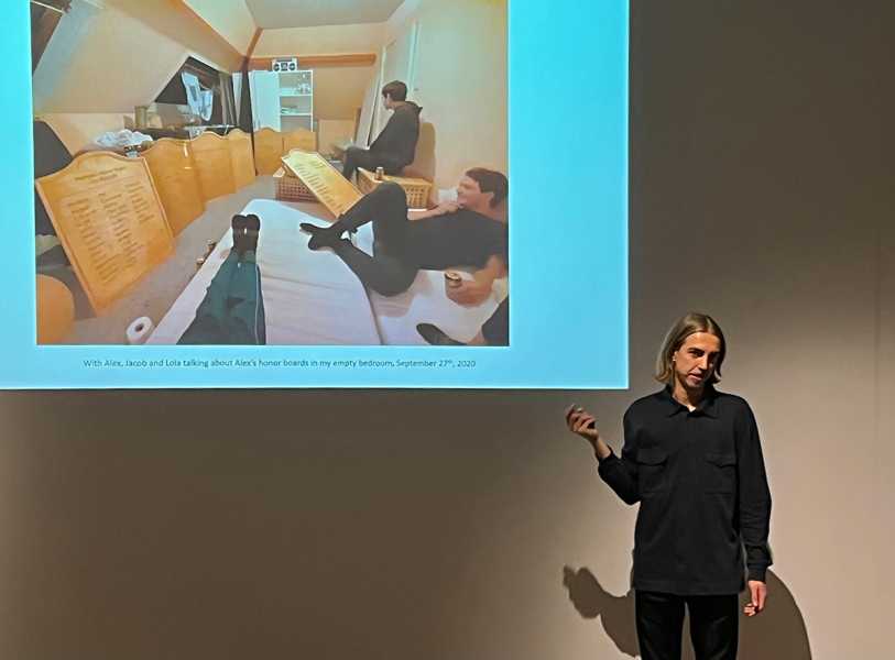 An evening with Daniele Formica foto: courtesy Stroom Den Haag