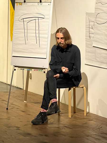 An evening with Daniele Formica foto: courtesy Stroom Den Haag