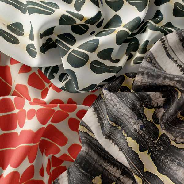 Patterns by Jim Chuchu, from ‘A Machine Dreams of African Print’ foto: courtesy the artist