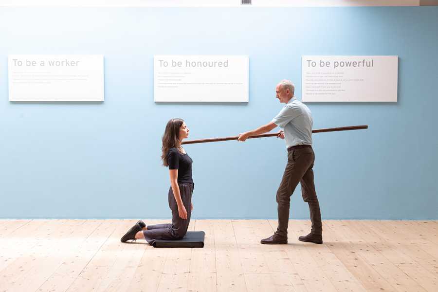 Yvonne Dröge Wendel, 'To Be To Gather' at Stroom foto: Naomi Moonlion, courtesy Stroom Den Haag