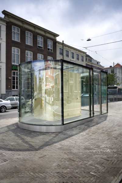 Fiets&Stal huisje Dan Graham foto: © Gerrit Schreurs Fotografie