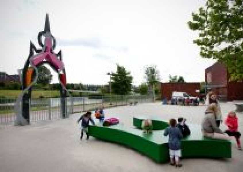 Jansen & Josten bij Prinses Catharina-Amaliaschool foto: © Gert Jan van Rooij