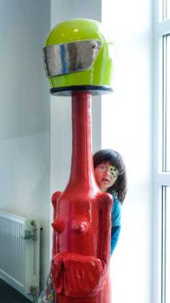 Hans van Bentem, locatie Maria Montessorischool foto: © Gert Jan van Rooij