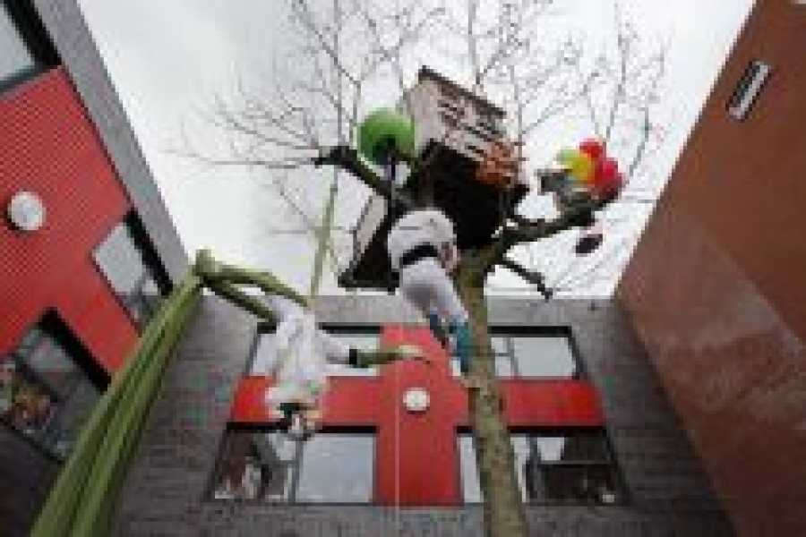 opening boomhuizen op 9 april 2009 foto: Frank Hanswijk