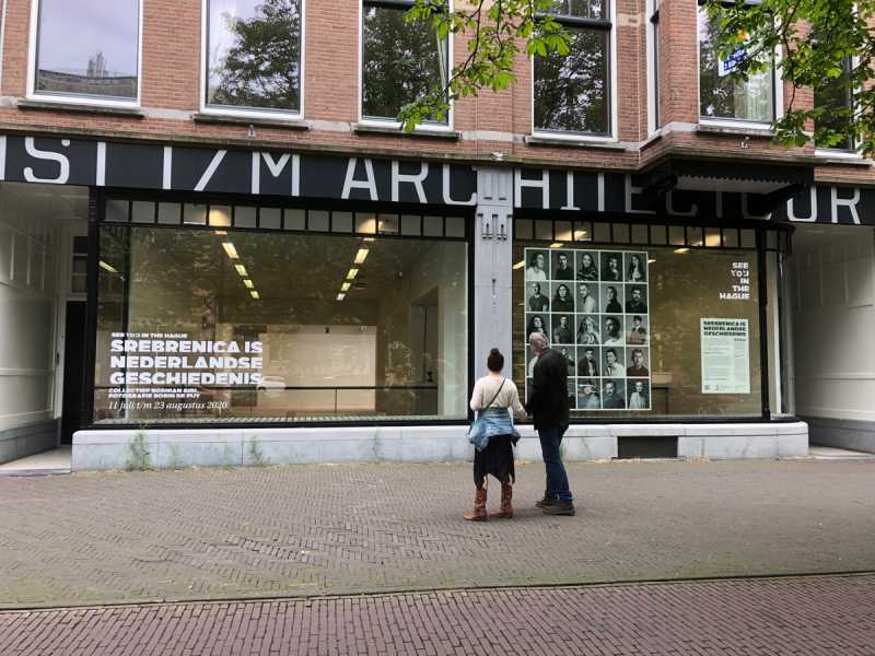 Etalagepresentatie bij Stroom, 2020 foto: Stroom Den Haag