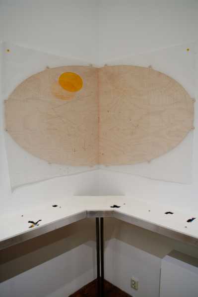 Presentatie Brigitte Louter bij Stroom, 2020 foto: Myung Feyen, courtesy Stroom Den Haag