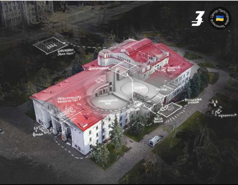 Mariupol Theater, analyse Maksym Rokmaniko foto: courtesy the artist